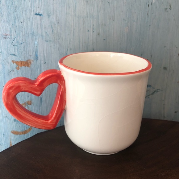 Coffee cup with heart handle for your significant other or yourself - Picture 7 of 7